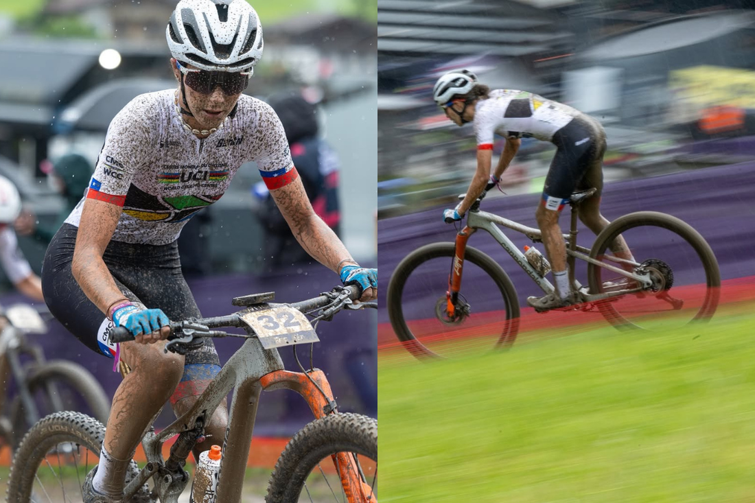 Florencia Monsálvez finaliza en el Top9 del Short Track U23 en su primera UCI MTB World Cup - Leogang