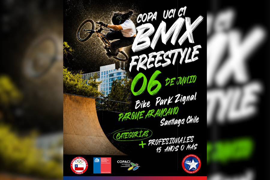 BMX Freestyle internacional regresa a Santiago con la Copa UCI C1 2026