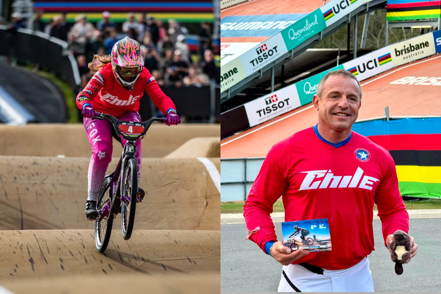 Karla Ortiz logra el bronce y Miguel Herrera finaliza cuarto en el Campeonato Mundial UCI BMX Racing 2026
