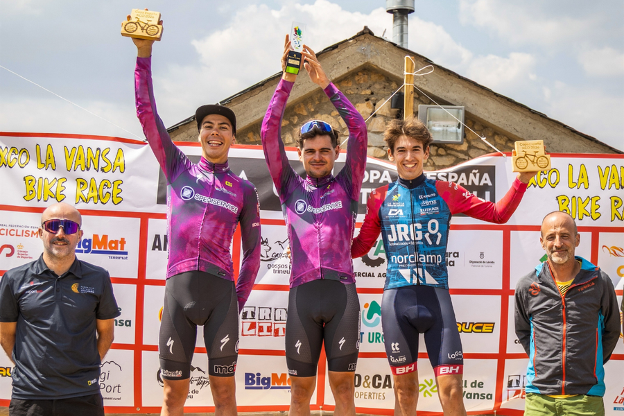 Ignacio Gallo subió al podio Elite en la Vansa Bike Race de España