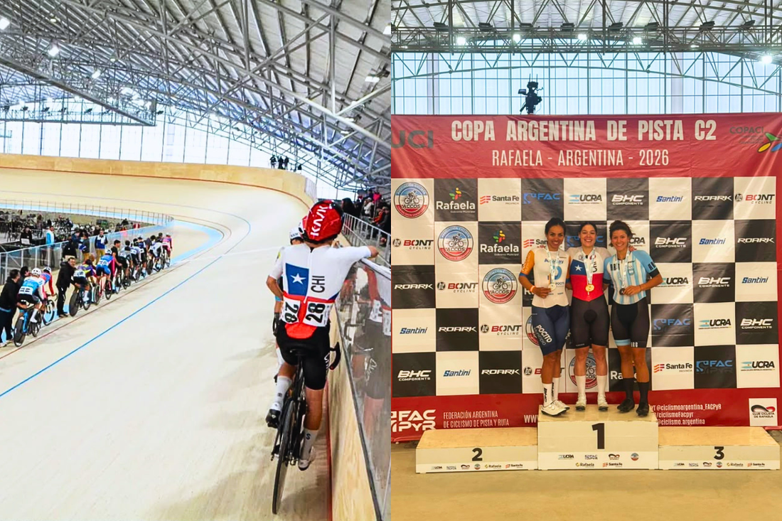 Chile suma siete podios en una nueva fecha del American Track Cup en Argentina