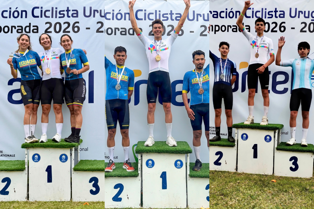 Chile suma 15 medallas en el Campeonato Sudamericano Específico de MTB XCO y XCC 2026