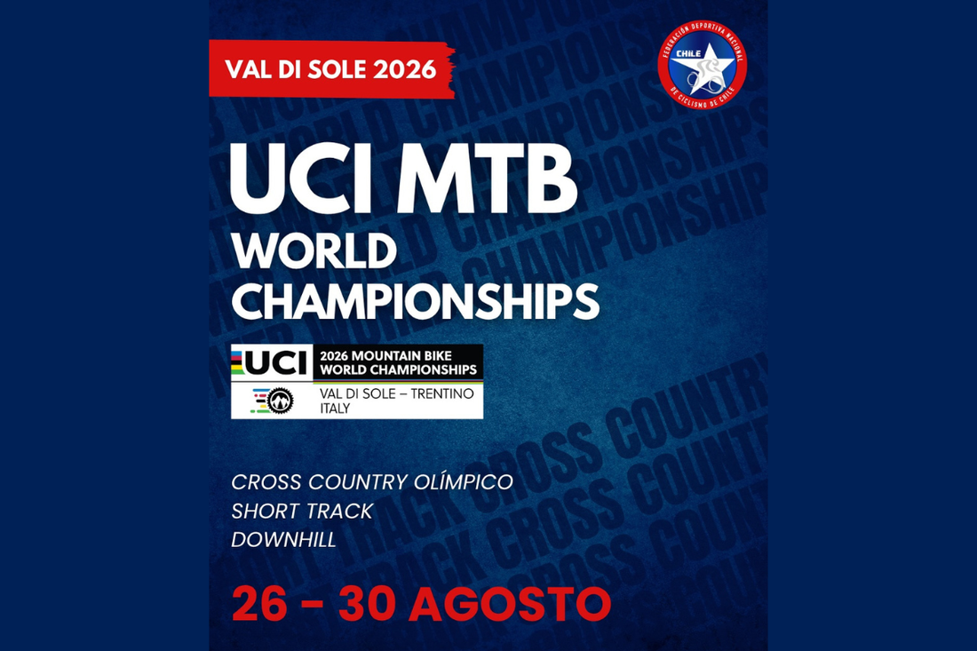Chile contará con 13 representantes en el Campeonato Mundial UCI de MTB 2026 - Val di Sole, Italia
