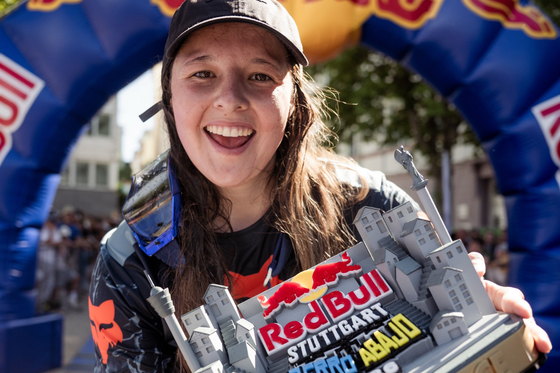 Paz Gallo se consagró como la primera ganadora femenina del Red Bull Cerro Abajo  - Stuttgart, Alemania