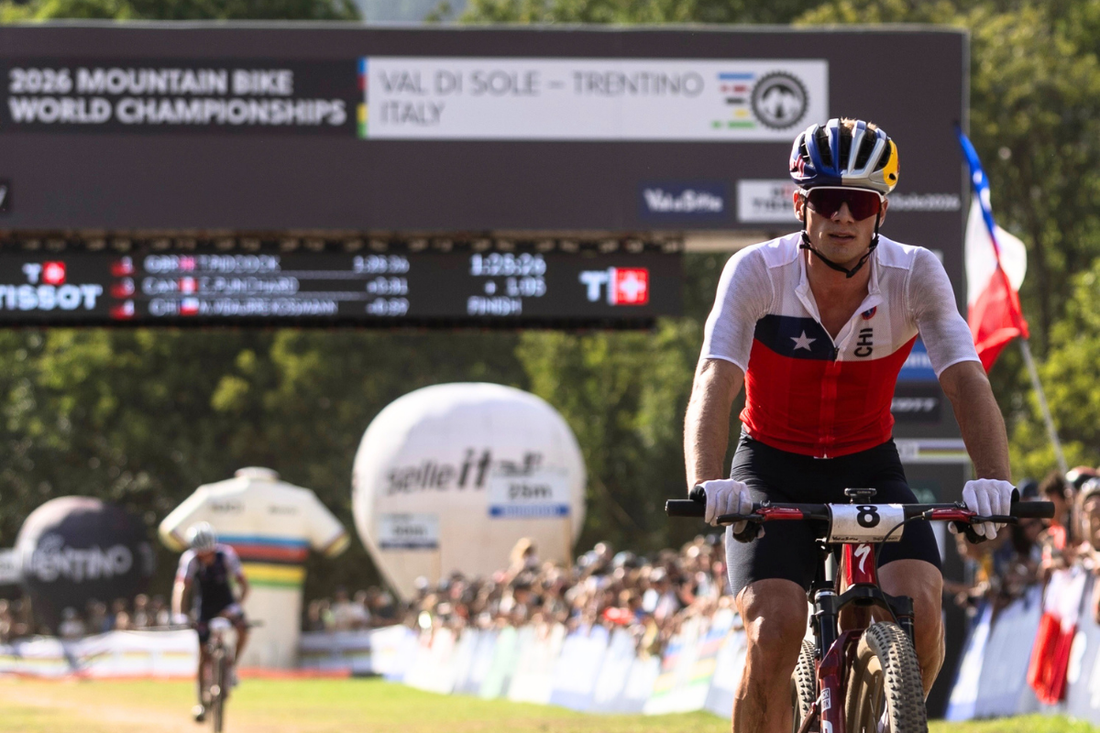 ¡Martín Vidaurre 4to del Mundo en XCO! - UCI MTB World Championships