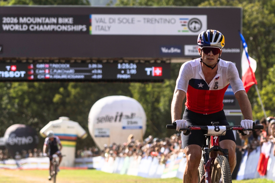 ¡Martín Vidaurre 4to del Mundo en XCO! - UCI MTB World Championships