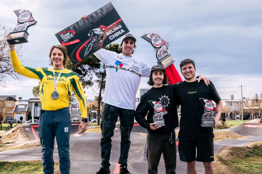 Sebastián Méndez se consagra campeón sudamericano Elite de Pump Track 2026
