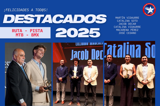 Una temporada para destacar: el ciclismo chileno celebra a sus protagonistas 2025